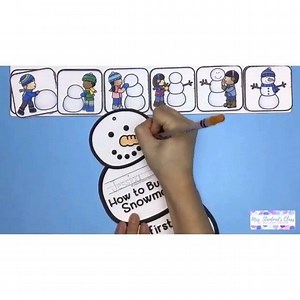 Snowman sequencing writing is a perfect activity for when you head back to school ❄️ ⛄️ ✨all links in profile✨ http://bit.ly/SnowSeq | Mrs. Stanford's Class