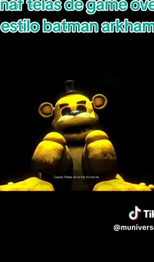 FNAF Game Over Screens Estilo Batman Arkham