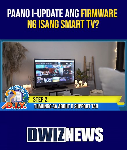 1.1K views | Paano i-update ang firmware ng isang Smart TV? | #DOITYOURSELF YouTube: www.youtube.com/@DWIZ882Live #dwiz #dwiznews #aliw23 | DWIZ 882 | Facebook