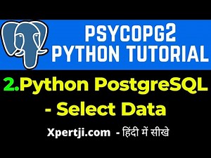 how to fetch data from postgresql database in python