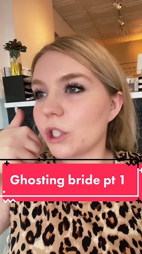 Ghosting Bride Makeup Artist Story