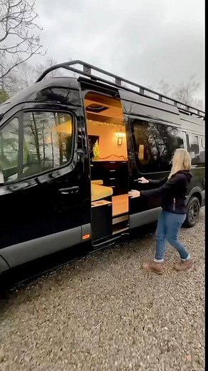🌏Vanlife | Travel | Camper on Instagram: "😍 Gorgeous and Plush Van Conversion Crafted by @brownbirdandcompany One of our favorite van layouts 🚐😎I don’t know about you but I’m ready to hit the road! 🌿 🌿 follow 😃 to catch more Van Tours 🌿🌿 #vanbuild360 #vanlife #roadtrip #offgrid #homeonwheels #campervan #roadtrip #offgridvan #Sprinterrconversion #sprinter"