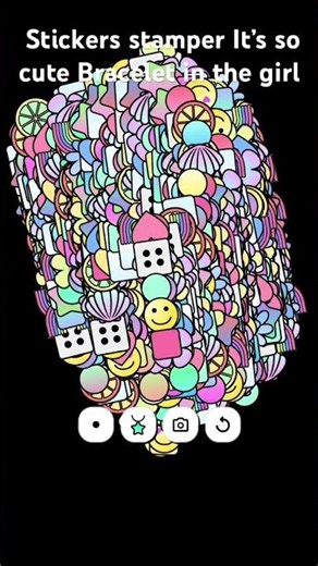 Sticker stamper ￼ that so cute bracelet in girl ￼￼￼