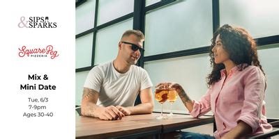 Speed Dating for Ages 30-40 in Plainville, CT at Square Peg Pizzeria