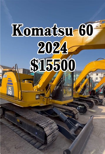 Komatsu 60 for sale. Can be exported to any country. Contact me for more details. #komatsu #excavators #equipment #excavatoroperator #export