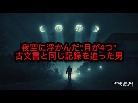 「夜空に浮かんだ“月が4つ”──古文書と同じ記録を追った男」