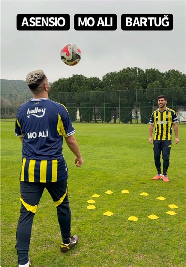 Toe touch challenge vs Fenerbahce 🔥