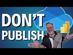 No more publishing Power BI