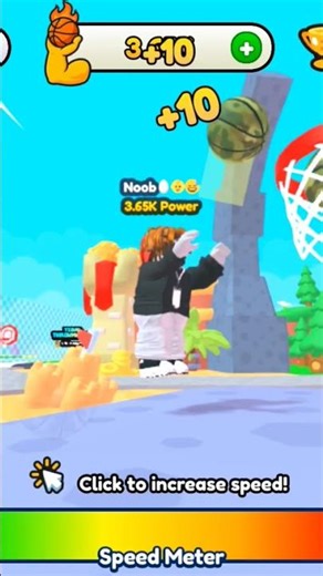 Roblox, throw a basketball🏀
