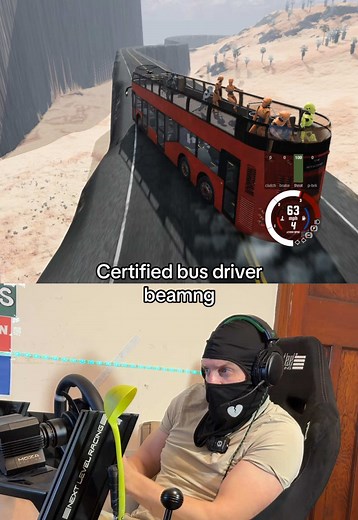 Certified Bus Driver in BeamNG: Next Level Racing