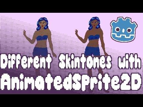 Godot Dress Up Game - Different Skintones