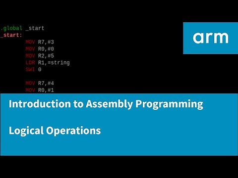 Introduction to Assembly Programming in ARM - Logical Operations