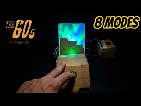 DIY | Aurora RGB Lamp with 8 Stunning Modes