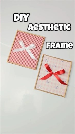 DIY Aesthetic Photo Frame #yt #shorts #diy