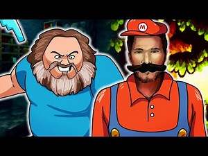 Steve vs. Mario - Central Rap Battles