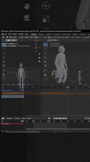 Basic Spiderverse Animation Style with AI and Blender #blender #cascadeur