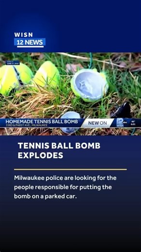 24K views · 168 reactions | A homemade tennis ball bomb exploded in a Milwaukee neighborhood, damaging vehicles and garages. https://tinyurl.com/43yxu47d | WISN 12 NEWS | Facebook