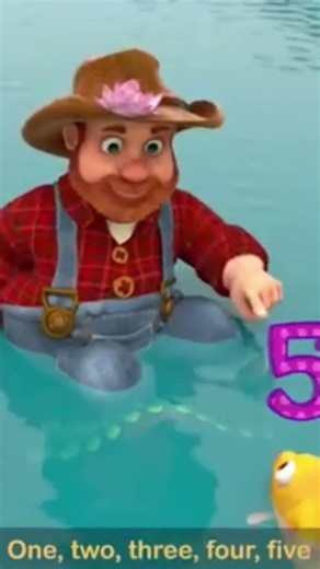 one two three poem for kids /kids cartoon character video
