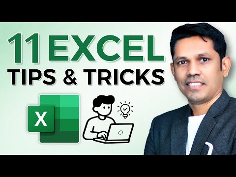 11 Most Useful Excel Tips & Tricks | Work Faster & Smarter in Excel