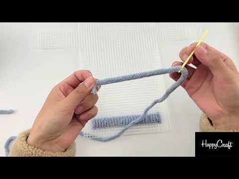 How to Make a Soft Yarn Hand-Woven Bag. Detailed Tutorial