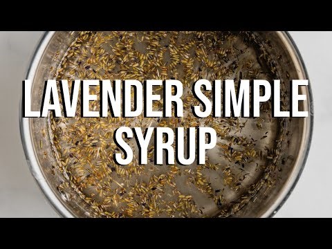 Lavender Simple Syrup