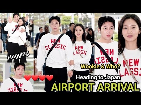 Ji Chang Wook and His Girlfriend Spotted at the Airport Today Heading to Japan