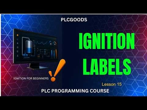 How to Use Labels in Ignition SCADA for Static & Dynamic Text | Display Text in SCADA