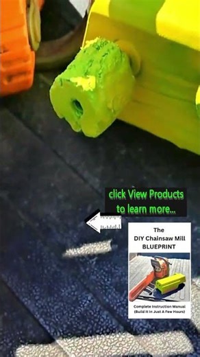 HomeMade Chainsaw Mill Before Install