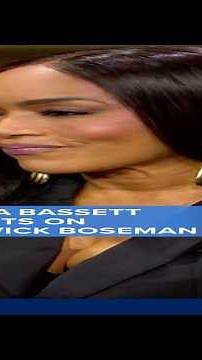 Angela Bassett reflects on Chadwick Boseman