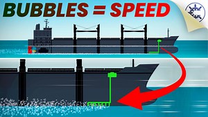 66K views · 774 reactions | How Do BUBBLES Help A Ship SAVE Fuel? In this video, discover how bubbles are transforming shipping. We explore Air Lubrication Systems (ALS)—a technology that cuts friction, boosts fuel efficiency by up to 10%, and reduces emissions. From stealth ships to green innovation, see how tiny air pockets make a big impact. #ships #ship | Casual Navigation | Facebook