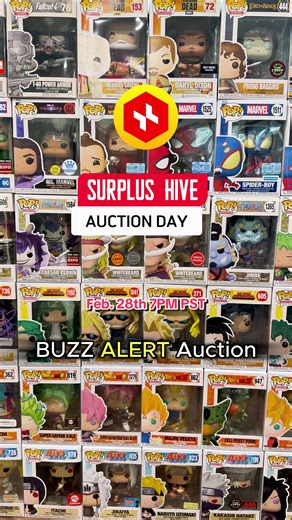 Exciting Auction Day Sneak Peek for Funko Collectors!
