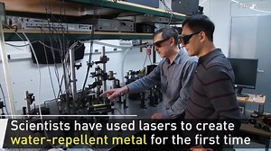 617K views · 1.1K reactions | Meet the metal that repels water. | Futurism Science | Facebook