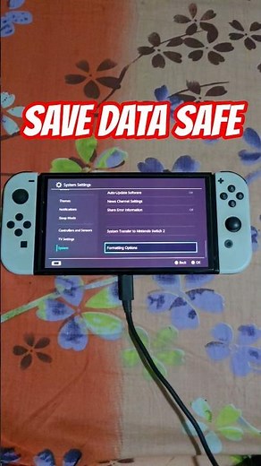 Formatting SD Card on Switch? Your Save Data Is SAFE!
