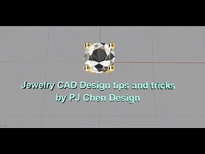 Jewelry CAD Design Tutorial #12- Rendering Tips and Tricks for Jewelry