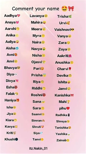 Top 60 Stylish Girl Names 💕 | Unique & Modern Baby Girl Names List