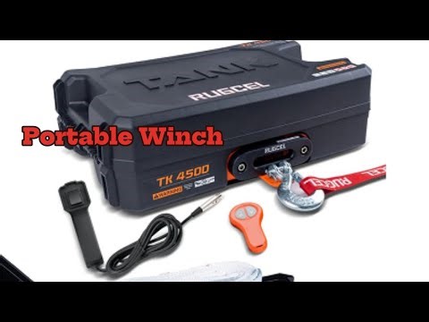 TK4500RUGCEL Portable Electric Winch
