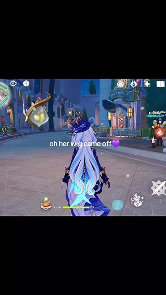 Guys help me become hoyocc 🙏🙏🙏#fyp #genshin #primo #furina #furinagenshinimpact #lyney #wig #💜