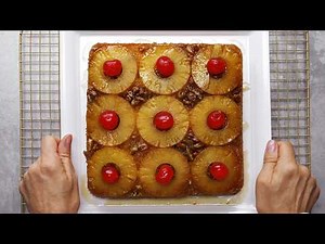 How to Make Pineapple Upside-Down Cake