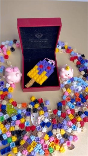 Sweeten Your Style: DIY Ice Cream Charms for LEGO Key Chains 🍦❄️✨ #lego #diy #keychain