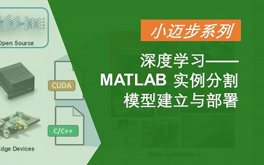 【官方】2023小迈步之深度学习：使用 MATLAB 进行实例分割模型的建立与部署