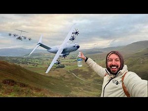 The Mach Loop Low Level Flying Jets In Wales.