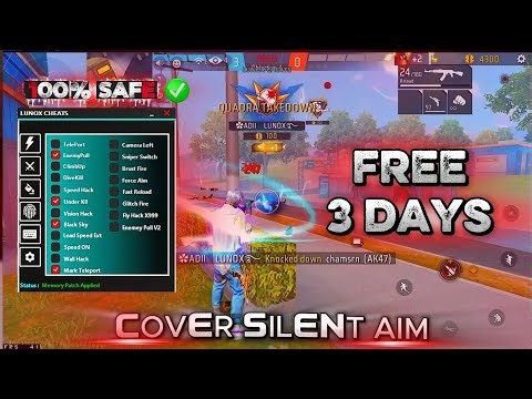 FREE FIRE PC PANEL OB52 🎯COVER SILENT AIM PANEL | FREE FOR 3 DAYS | PANEL FOR ALL SERVER SAFE