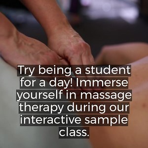 Join NHI for our All Campus Back to School Massage Sampler Class on Tuesday, September 12, 2023 from 2pm-4pm. Immerse yourself in the basics of massage therapy during this interactive class at any of our 10 California locations! (Studio City, Emeryville, Ontario, Sacramento, Santa Ana, San Jose, Clovis, Redding, Santa Rosa, and Modesto) Don't miss out – Your future in massage therapy starts here! #nhilife | National Holistic Institute⎜A College of Massage Therapy