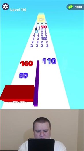 Number Merge Run: Merge Master ❗Level 116❗#games #iPad