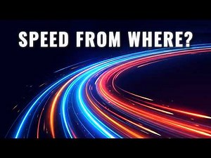 Where Does Light Actually Get Its Speed From?