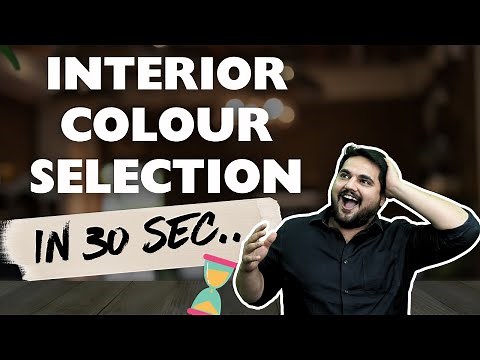 HOW TO SELECT HOME COLOUR IN 30 SECONDS 😱 | CHOOSE PERFECT COLOUR PALETTE FOR YOUR HOME LIKE A PRO!