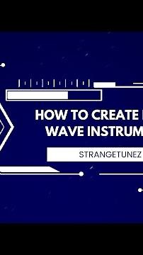 Easily Create Direct Wave Instruments