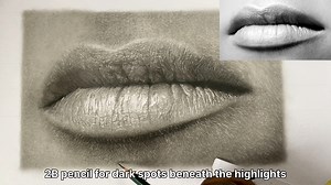This is a step by step tutorial on how to draw and shade hyper realistic lips using charcoal powder. #art #drawing #howtodraw | Opanin Ip Arts