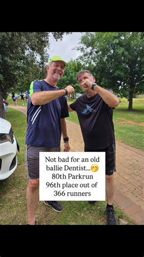 As if doing horses teeth all week isn't enough of a workout... Has to keep that heart pumping. ❤️ #Parkrunforoldies #horsedentistsa #fithorsedentists | Dale Equine Dental Care