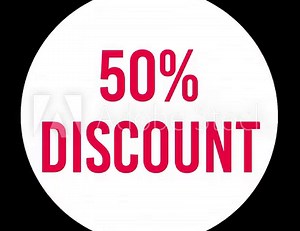 Sale 50% Discount, Special Offer 50% off Discount Animation, ten percent off sale, 50% Ten percent discount off Animation Video,